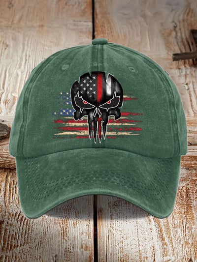 Skull Vintage Washed Hat