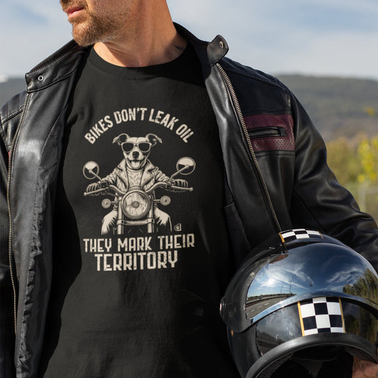  Bikes Don't Leak Oil Dog Lovers T-Shirt